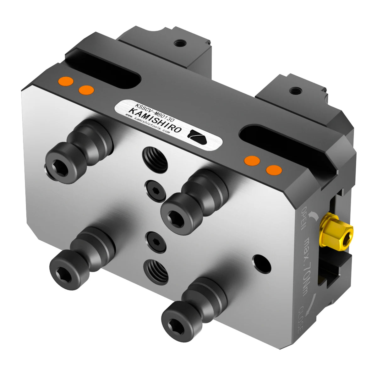 Self Centering Vise High Precision vice 125mm  Kamishiro   High Quality 5-axis  vise  self centering Vise for milling machine