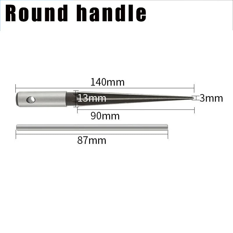 3-13mm&5-16mm Taper Reamer Hand Metal Reamer Deburring Enlarge Pin Hole Handheld Reamer For Wood Metal Plastic Drilling Tools