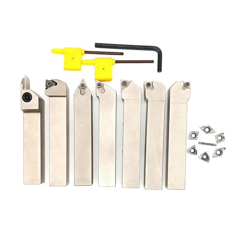 Inserts and Wrenches in Case Set Turning Tool