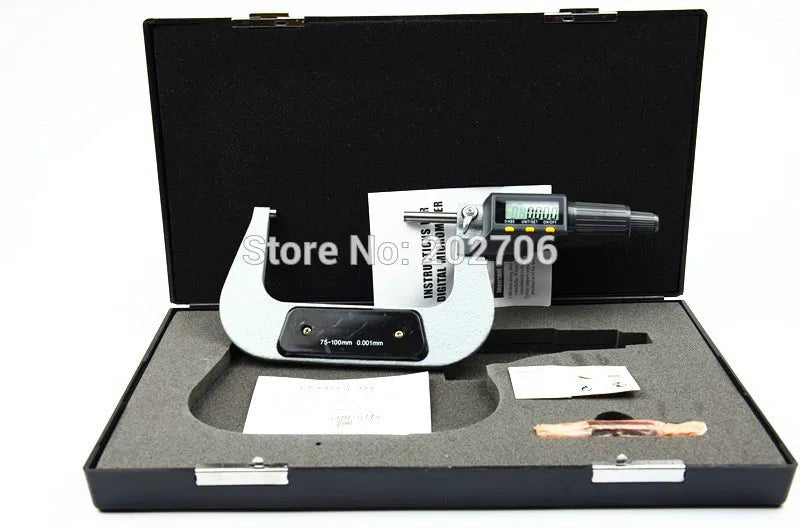 0-100mm Digital micrometer 4pcs/set