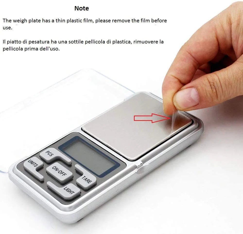 100/200/300/500g 0.01/0.1g Mini Digital Scale High Accuracy Backlight Electric Pocket Scale For Jewelry Gram Weight For Kitchen