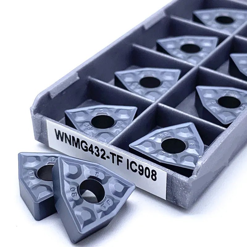 WNMG080408 WNMG080404 TF IC907/908 External Turning Tools Carbide insert WNMG 080408 Lathe cutter Tool Tokarnyy turning insert