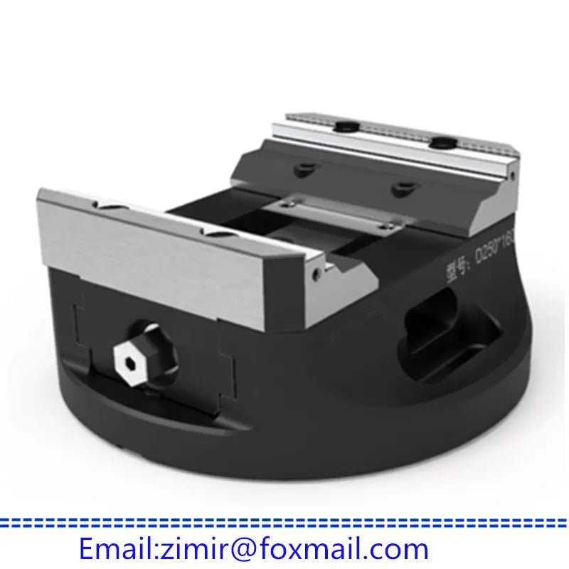 D200 Self-centering Vise 4 Axis 5 Axis Fixture Tool Concentric Vise CNC Replaceable Soft Jaws 5 Axis Vice