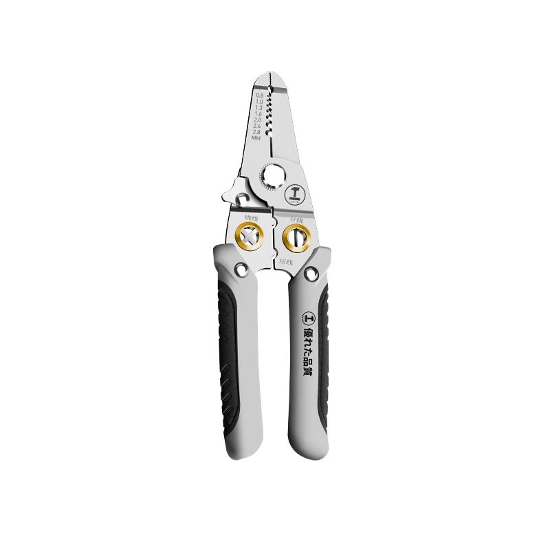 Wire stripper special  cutter tool for electrician Multi functional dialing and pressing leather artifact pliers