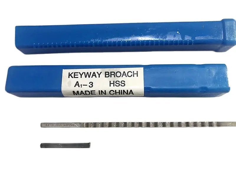 3mm A Push-Type Keyway Broach Metric Sized High Speed Steel for CNC Cutting Machine Tool