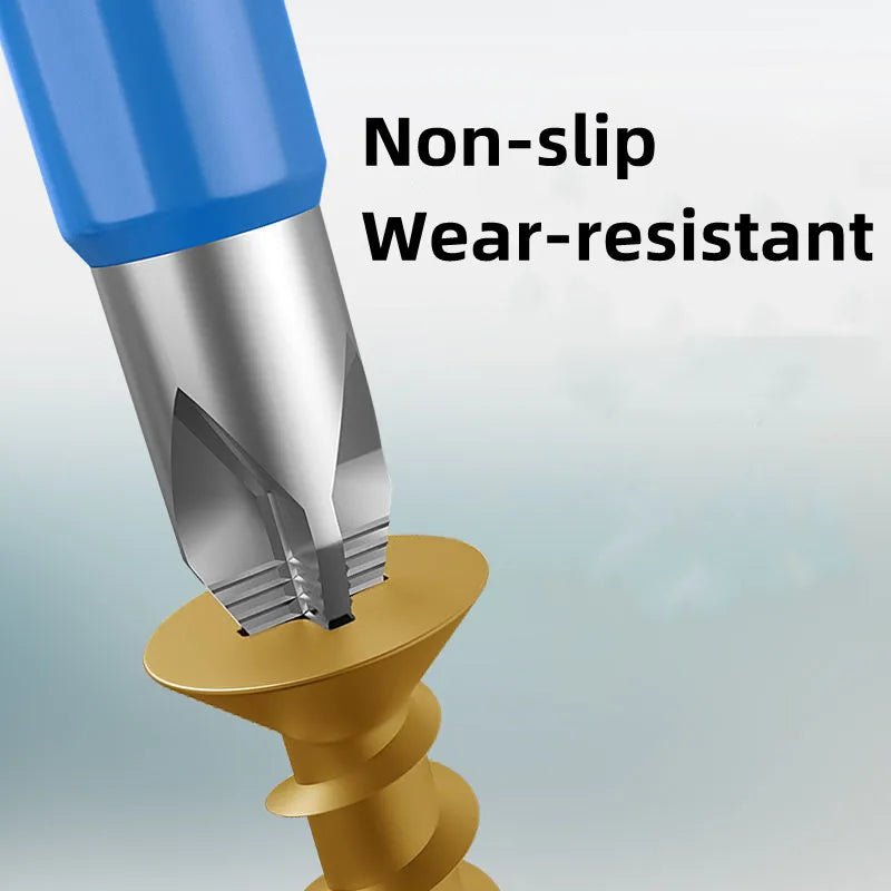 Non-slip wear-resistant screwdriver