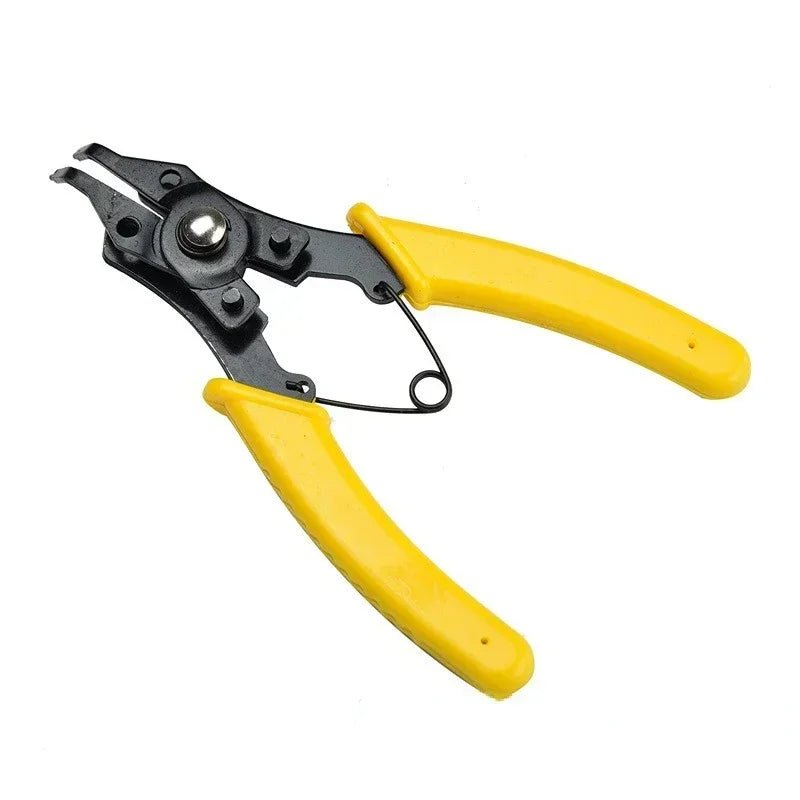 4 In 1 Circlip Pliers Set Snap Ring Pliers Multi Crimp Removable Plier Head Retaining Circlip Pliers Hand Tools