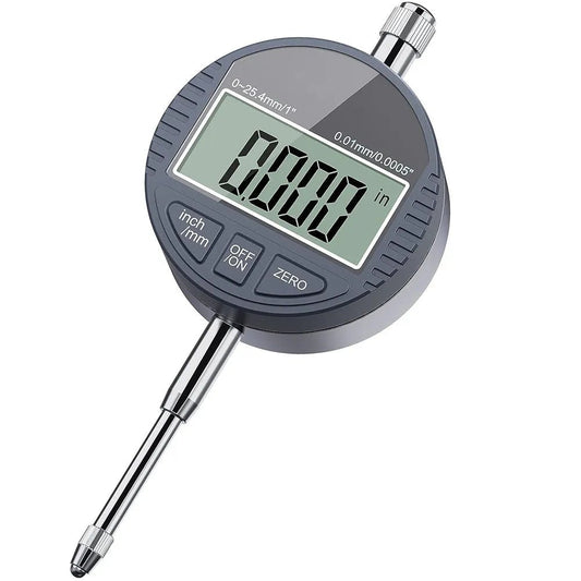 0-12.7mm/0.5" 0-25.4mm/1" Range Gauge Digital Dial indicator Precision Tool 0.01mm/0.0005" 0.0001mm/0.00005" Tester Tools