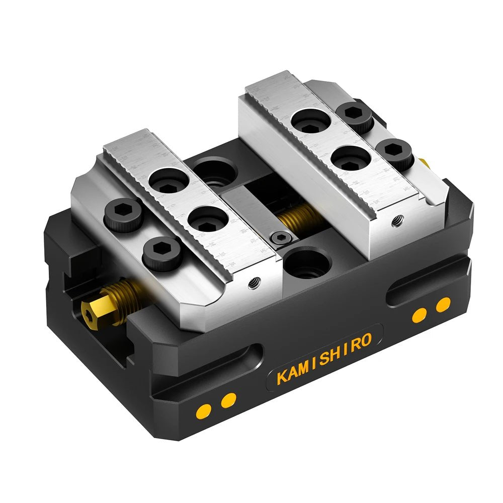 Self Centering Vise High Precision vice 125mm  Kamishiro   High Quality 5-axis  vise  self centering Vise for milling machine