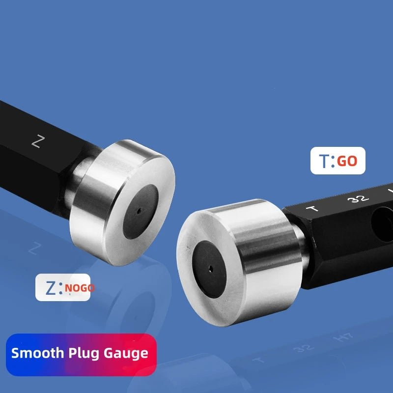 1PCS Φ2-60mm Smooth Plug Gauge Smooth Gauge GO and NOGO Inner Diameter Gauge Aperture Gauge Inner HoleGauge High Precision H7