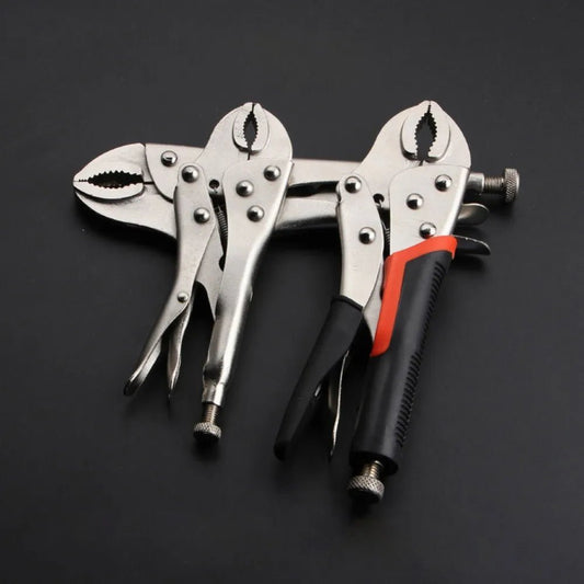 7 Inch 10 Inch 11 Inch Carbon Steel Welding Tool Adjustable Straight Jaw C Clamp Locking Mole Vice Grips Pliers