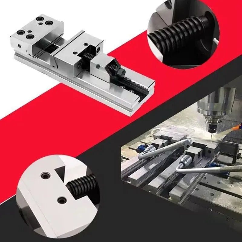 GT125A / B 6 Inch High Precision Manual Flat Vice Tool Maker Vise for CNC Grinding Milling Machine