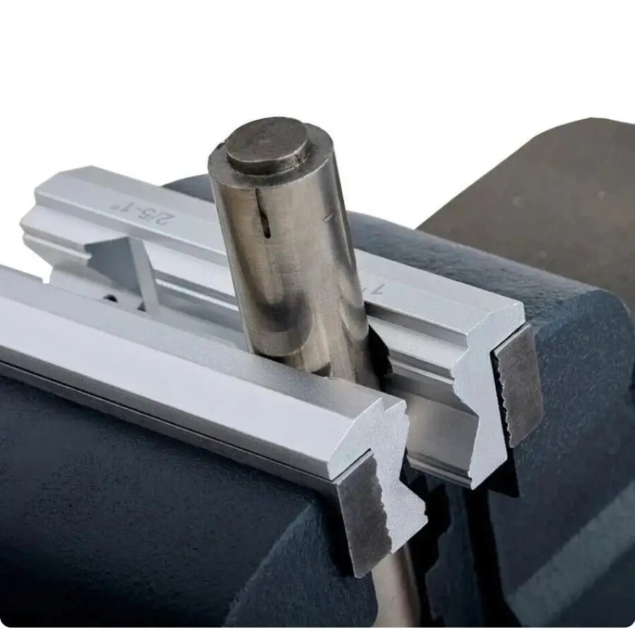 NEW CNC Milling Steel Vise Hard Jaw Fixture V-Type Jaw Aluminum Alloy 4" or 6" Milling Kit