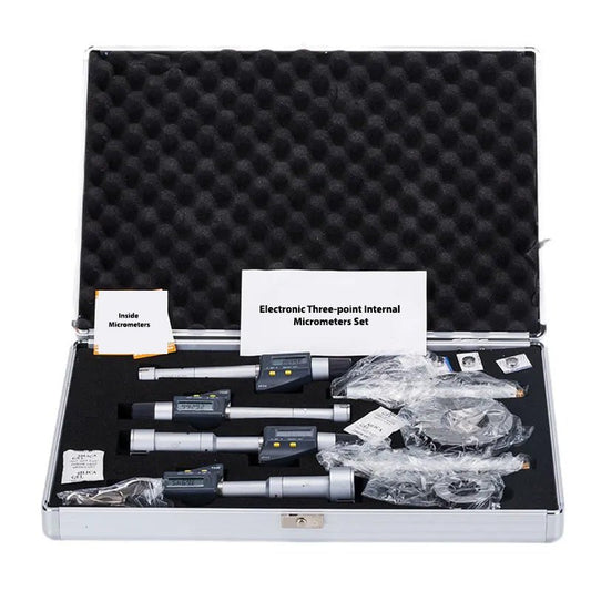 Electronic Three-point Internal Micrometers Set